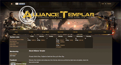 Desktop Screenshot of alliance-templars.com